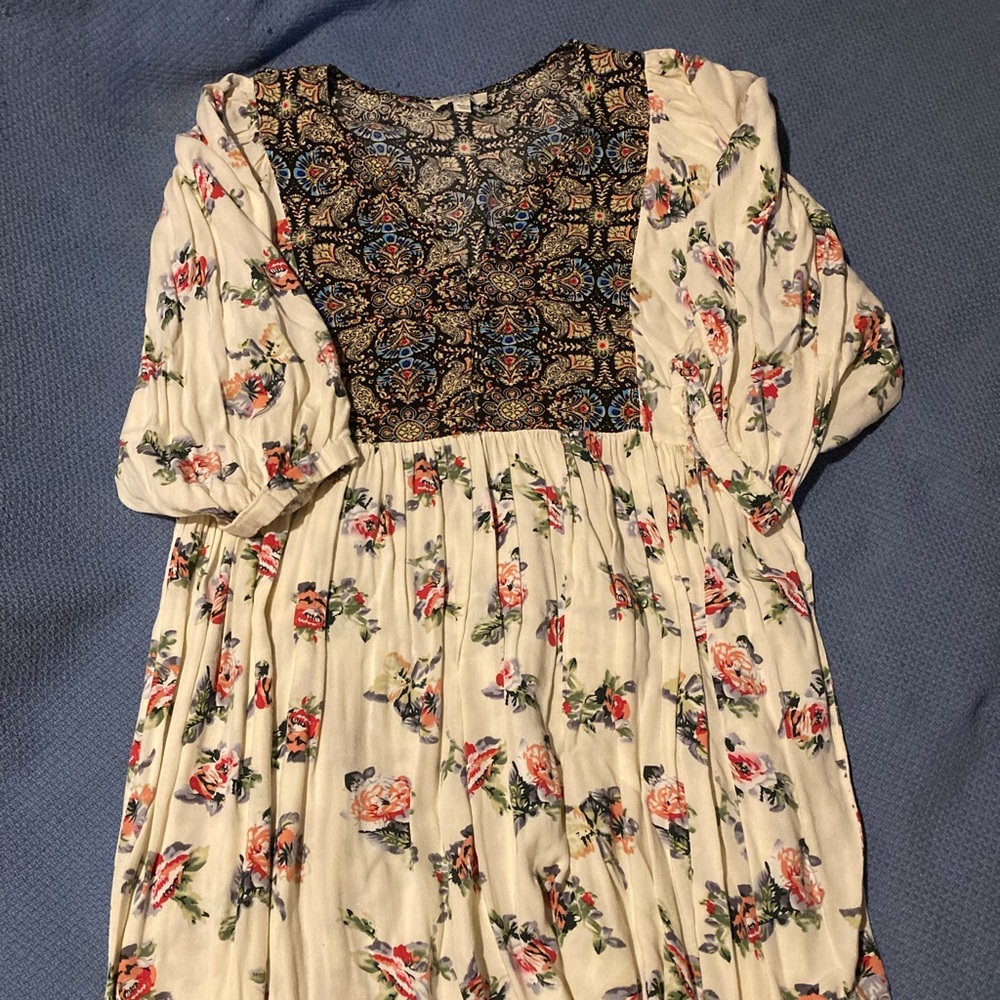 Preloved Umgee Boho Mini Dress